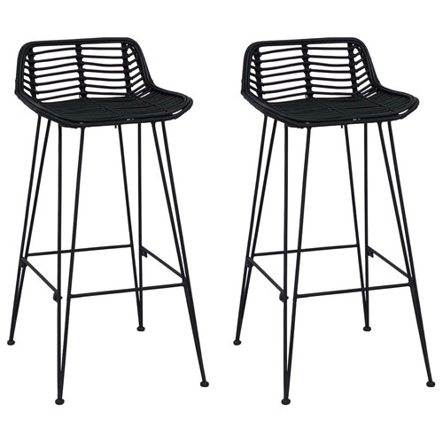 Bar stool pcs rattan and - pcs,