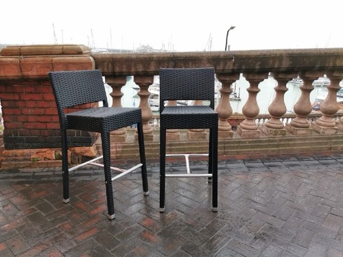 Set six rattan - of,