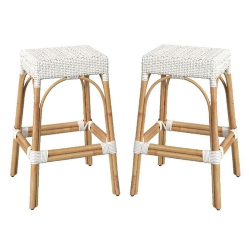 Home square rattan backless - square,