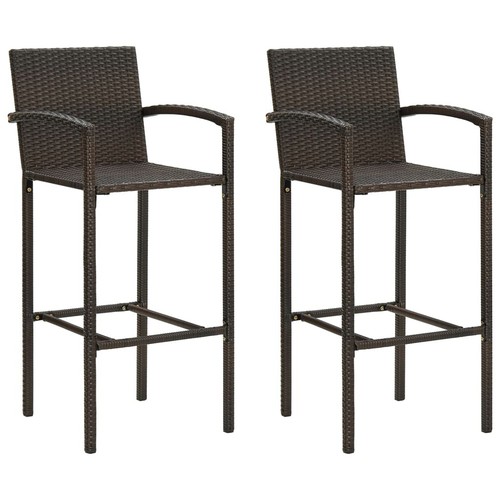 Bar stools pcs brown - 2,