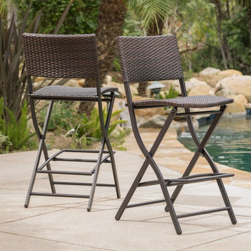 Outdoor wicker bar - wicker,